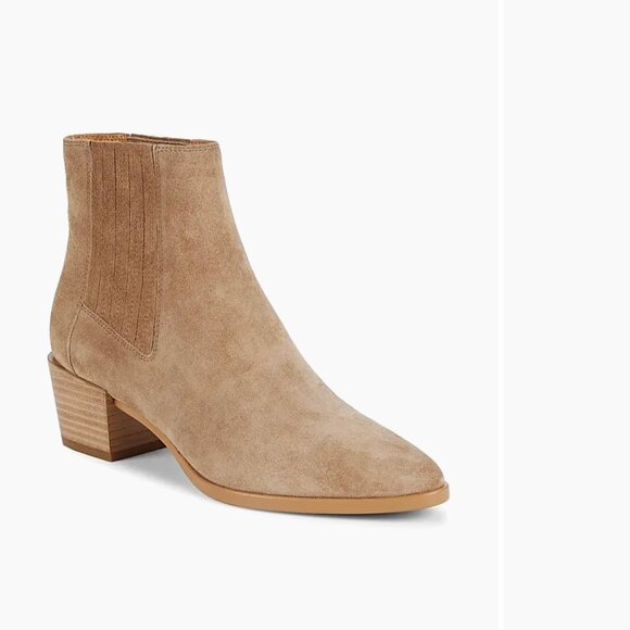 Rag & Bone Rover Suede Ankle Chelsea Boot Camel 39 - Picture 5 of 15